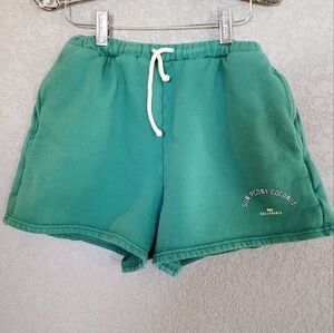 Sun peony Coconut sweat shorts size small